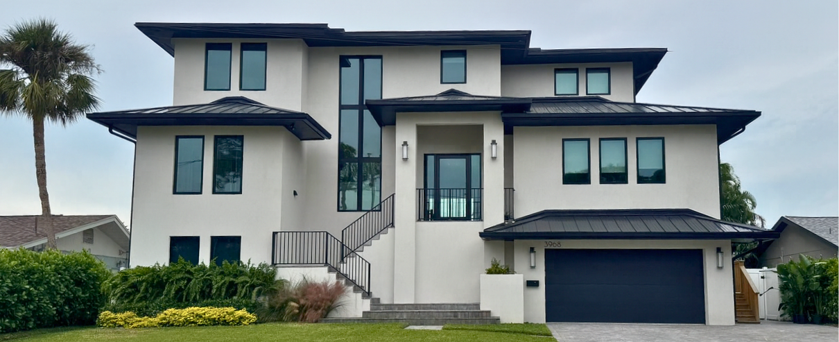 Shore Acres Estate in St. Petersburg, FL is a modern coastal retreat designed for elevated Florida living.